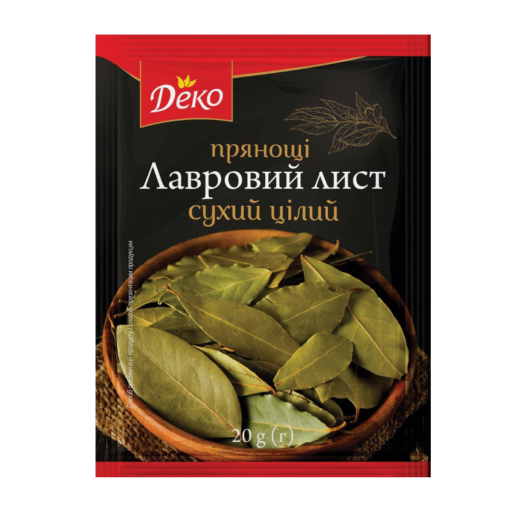 Лавровий лист 20г ТМ Деко