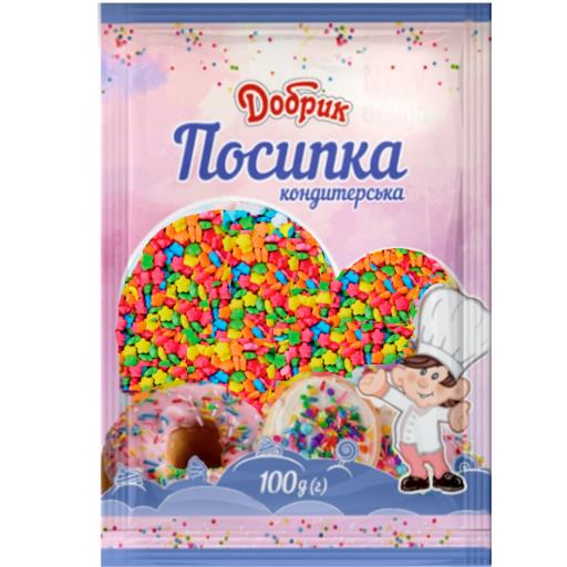 Посипка кондитерська декоративна перламутрова "Квіточка №3" 100г