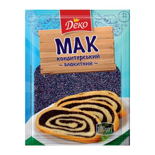 Мак блакитний 100г ТМ Деко