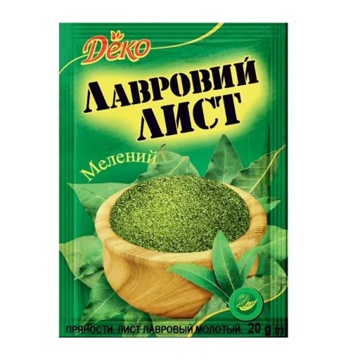 Лавровий лист мелений Деко 20г