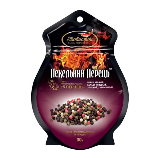 Смесь перцев целых “5 перцев” "Адский перец" 30г