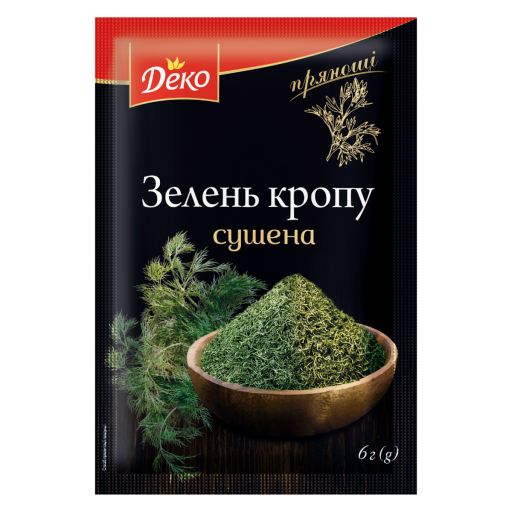 Кріп сушений 6г ТМ Деко