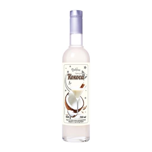 Сироп со вкусом кокоса Добрик 900г
