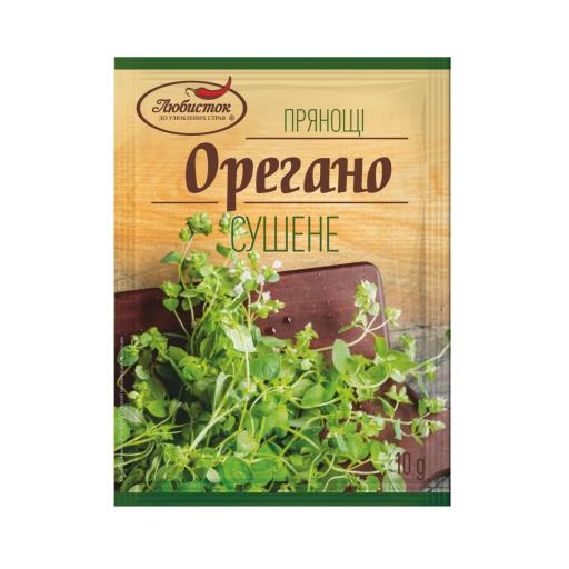 Орегано сушене 10г ТМ Любисток