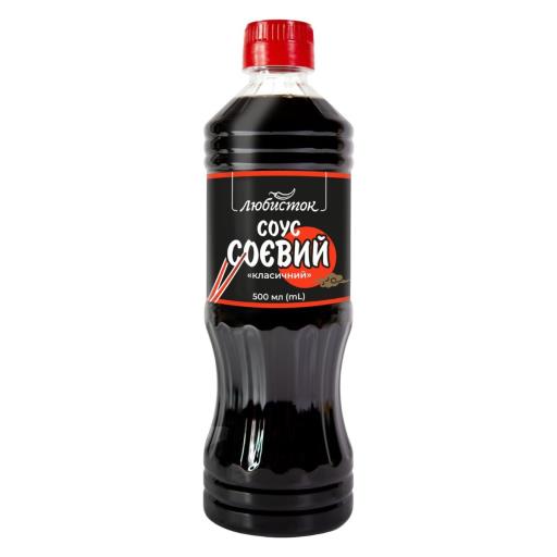 Соус соевый «Классический» 500мл ТМ Любисток