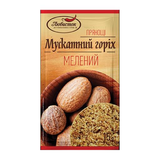 Мускатний горіх мелений Любисток 15г