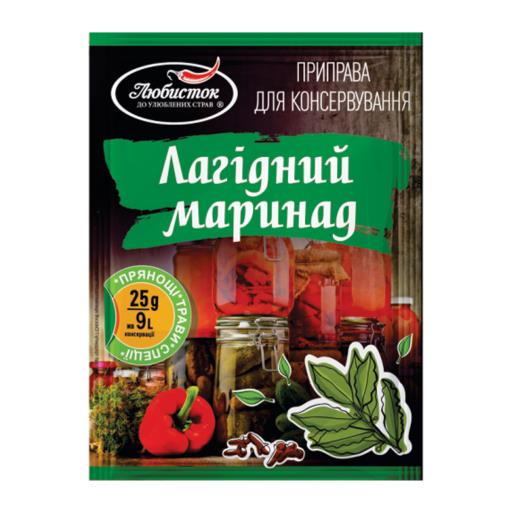 Приправа для консервування "Маринад лагідний" Любисток 25г