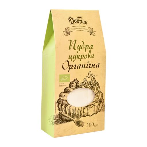 Пудра сахарная органическая 300г ТМ Добрик