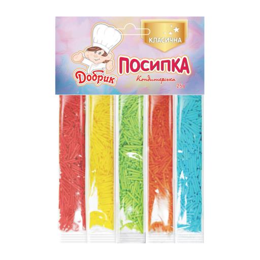 Посипка кондитерська КЛАСИЧНА паличка 25г