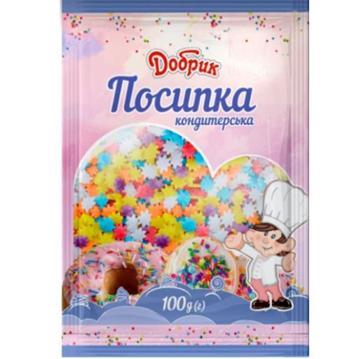 Посипка кондитерська декоративна перламутрова "Маргаритки №2" 100г
